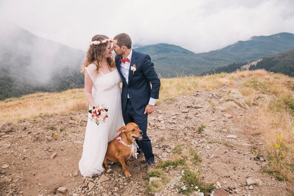 Mònica + Óscar, una boda en la montaña