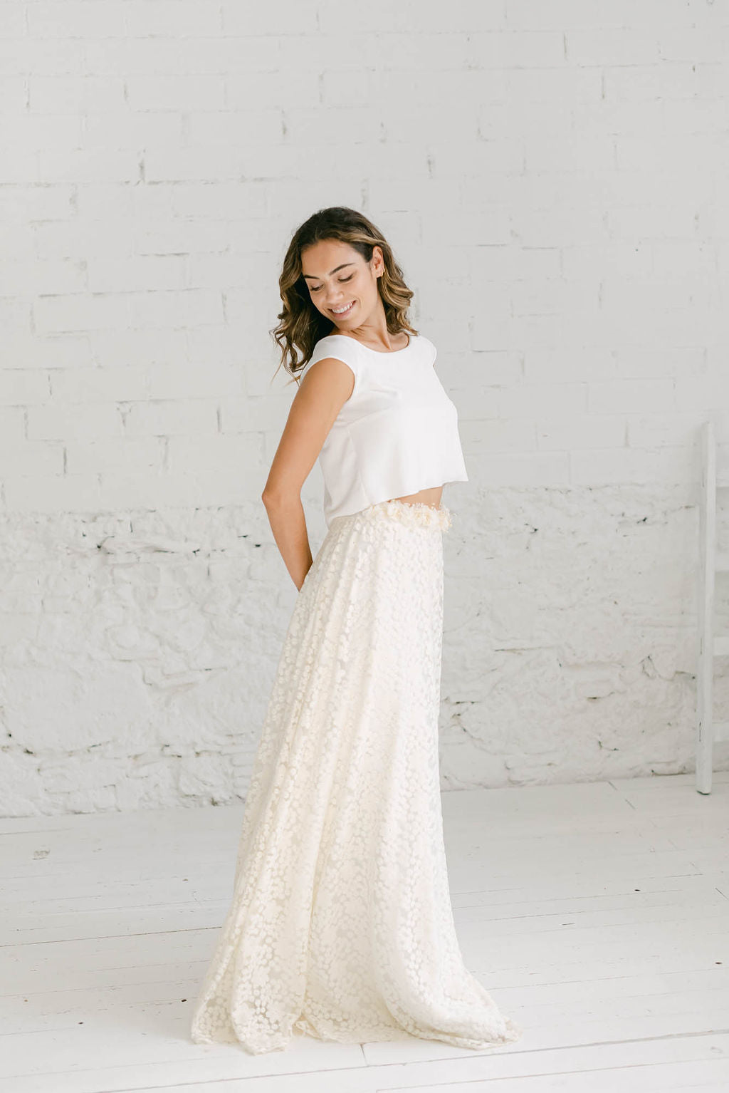 Vestido de Novia Manga Corta