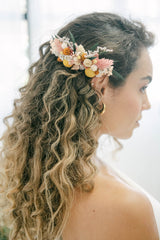 Tocado de Novia Floral Boho - Mimètik