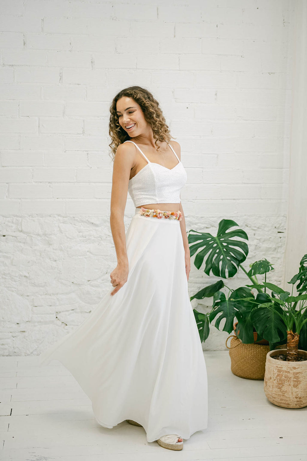 two piece flowy dress Two-Piece Wedding calf length SIZE:17-17.5/34 Pink Tight Homecoming Dresses cleanup-2026-07-31