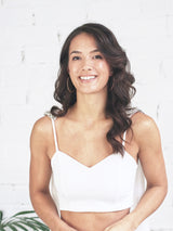 Crop top lencero escote corazón