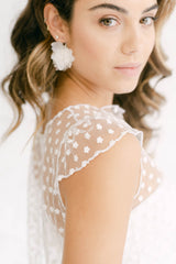 Lingerie Wedding Dress with Flowers - Mimètik
