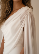 Capa bohemia de bambula de seda