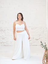 Wedding Dress with Sweetheart Neckline and Wings