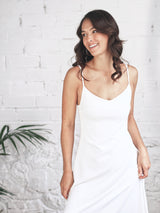 Side Slit Wedding Dress