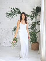 Two-Piece Mermaid Wedding Dress in Micro Sequins