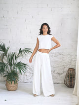 Bridal Gown with Brilli-Brilli Crop Top