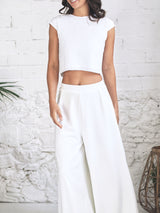 Bridal Gown with Brilli-Brilli Crop Top