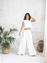 Bridal Gown with Brilli-Brilli Crop Top