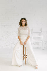 Vestido de Novia con Pantalón - Mimètik