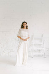 Vestido de Novia con Pantalón - Mimètik