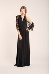 Black lace shawl, sheer lace wrap, bridesmaid shawl, bridemaids accessories, elegant lace cover up, lace infinity shawl, evening