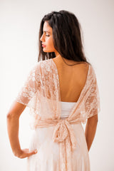 Lace wedding dress, romantic wedding dress, bohemian wedding dress, boho wedding dress, lace bridal gown, bohemian bridal gown,