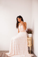 Lace wedding dress, romantic wedding dress, bohemian wedding dress, boho wedding dress, lace bridal gown, bohemian bridal gown,