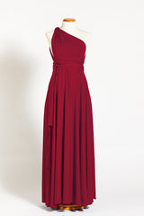 Dark red maternity dresses, red infinity baby shower dress, maternity dresses, baby shower convertible dress, ready to ship preg