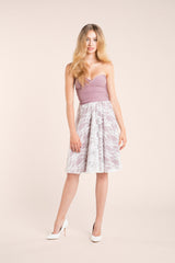 Short ivory lace skirt, overlay lace skirt, lace skirt for short dress, short white lace skirt, ivory lace skirt, accessories, w