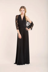 Infinity black maxi dress, black infinity dress, elegant infinity dress halter dress, party dress floor length, convertible blac