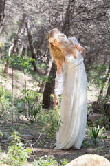 Detachable lace skirt for wedding dress, detachable long skirt for long gown, make your wedding lace dress, add a lace long skir