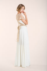 Golden lace bridal dress, romantic bridal gown, lace wedding dress, custom wedding dress, rustic marriage, rustic wedding, rusti