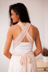 Lace wedding dress, romantic wedding dress, bohemian wedding dress, boho wedding dress, lace bridal gown, bohemian bridal gown,