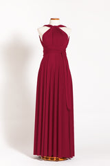 Dark red maternity dresses, red infinity baby shower dress, maternity dresses, baby shower convertible dress, ready to ship preg