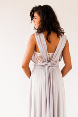 Wedding skirt, detachable tulle skirt, ivory tulle skirt, long tulle bridal skirt, bridesmaid skirt, long tulle skirt, tulle ove