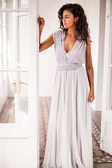 Wedding skirt, detachable tulle skirt, ivory tulle skirt, long tulle bridal skirt, bridesmaid skirt, long tulle skirt, tulle ove