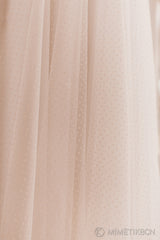 Long swiss dot tulle skirt - Detachable tulle skirt