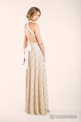 Rustic chic wedding lace skirt, detachable lace skirt, removable long skirt, wedding gown, make your wedding lace dress, long la