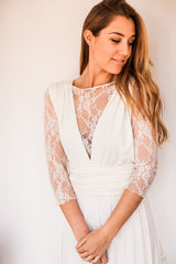 Rustic chic bridal gowns, wedding dress, ivory bridal gown, woodland wedding dress, long white dress, marriage, weddings, long b