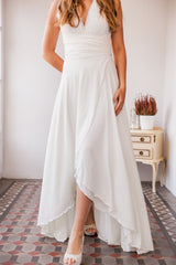 Rustic chic bridal gowns, wedding dress, ivory bridal gown, woodland wedding dress, long white dress, marriage, weddings, long b