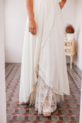 Rustic chic bridal gowns, wedding dress, ivory bridal gown, woodland wedding dress, long white dress, marriage, weddings, long b