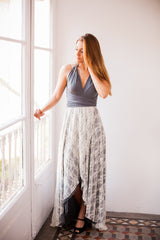 Falda asimetrica de encaje - Detachable lace skirt