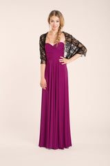 Orchid long infinity dress, orchid bridesmaid, pink gown, bridesmaid dresses, weddings, evening long dress, prom dresses, brides