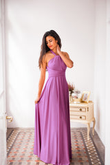 lilac bridesmaid dress