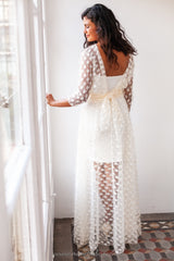 Falda de novia de tul con textura - Falda de tul accesoria