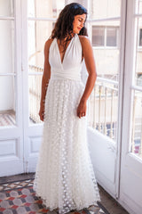 Falda de novia de tul con textura - Falda de tul accesoria