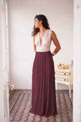 Vestido canale largo para invitada  - Gala Limited edition Largo