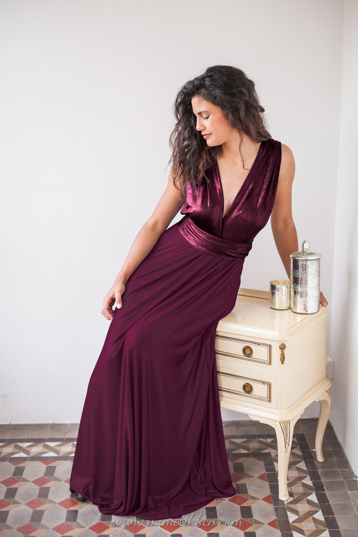 Vestido largo de noche con brillo - Gala Limited edition Largo
