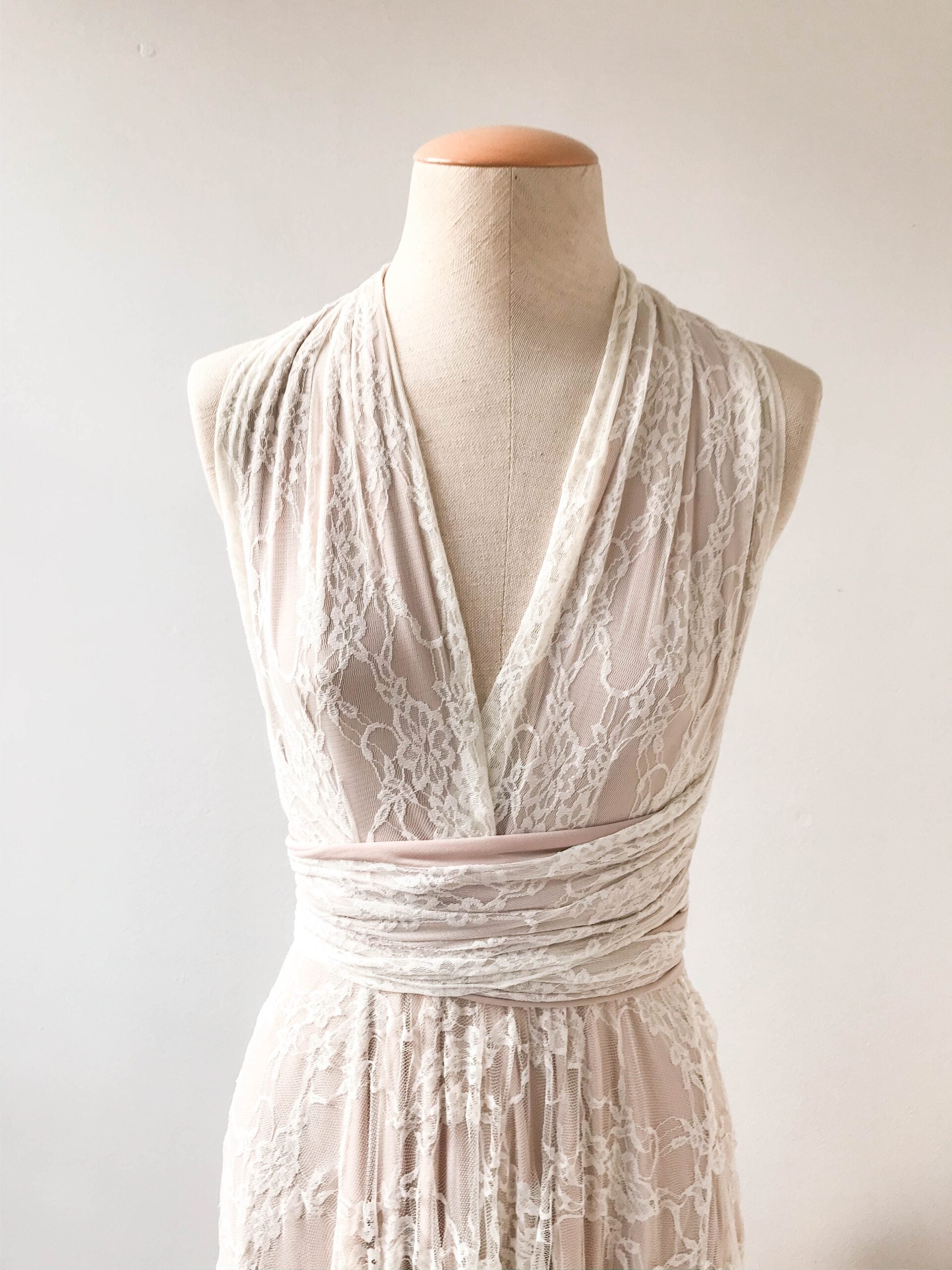 Vestido de novia de encaje estilo vintage - Gala vintage