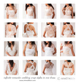 Vestido de novia de encaje estilo vintage  - Gala vintage