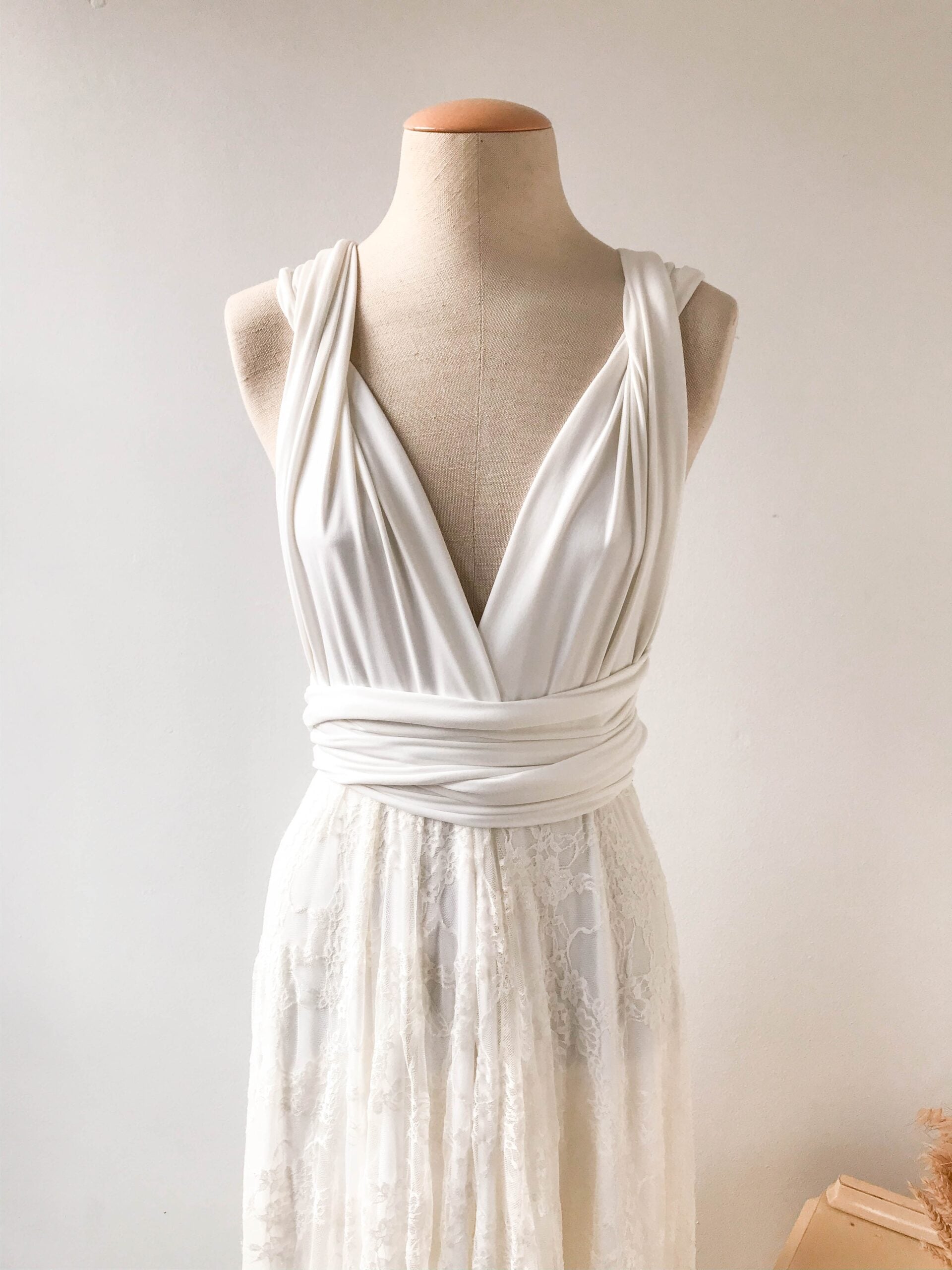 Vestido de novia de encaje estilo vintage - Gala vintage