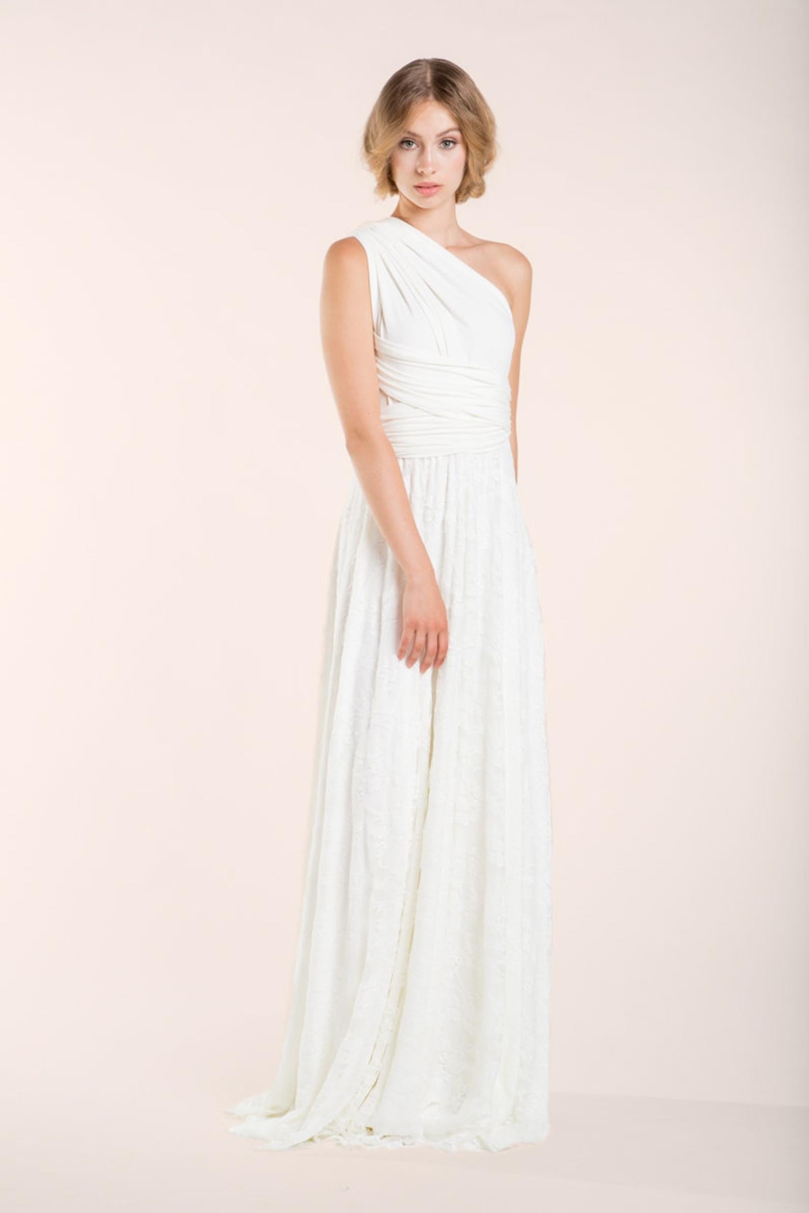 Vestido de novia de encaje estilo vintage - Gala vintage