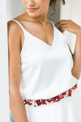 Top de novia sencillo con tirantes  - Marie Top Essential