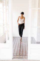 Top de novia sencillo con tirantes  - Marie Top Essential