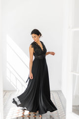 Vestido de novia plisado de encaje, Gala Rustic