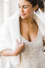 Top de novia sencillo con tirantes  - Marie Top Essential