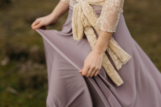 Vestido para la madre de la novia con elegante encaje negro - Frida Romantic