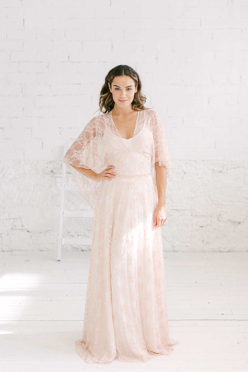 Vestido de Novia Rosa Cuarzo – Mimetik