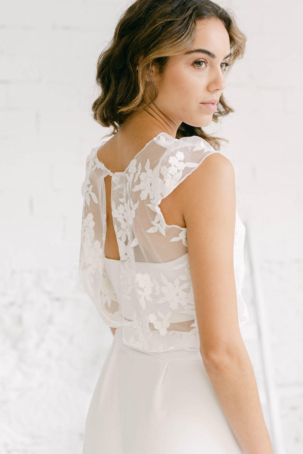 Vestido de Novia Sencillo y Elegante - Mimètik